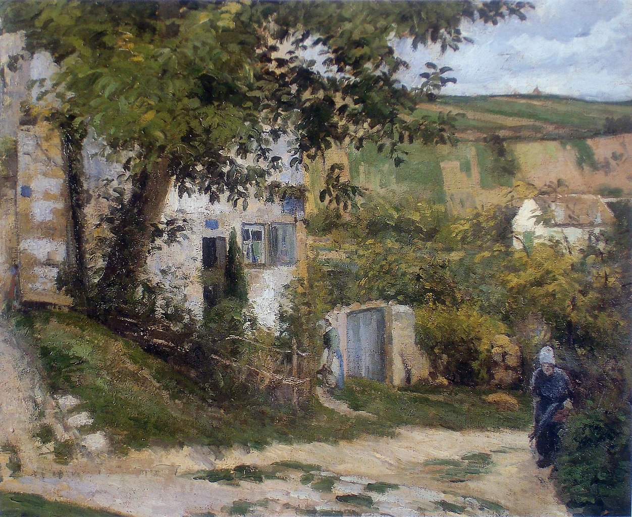 Strada per l'Hermitage, 1874 - Museo Nacional de Bellas Artes